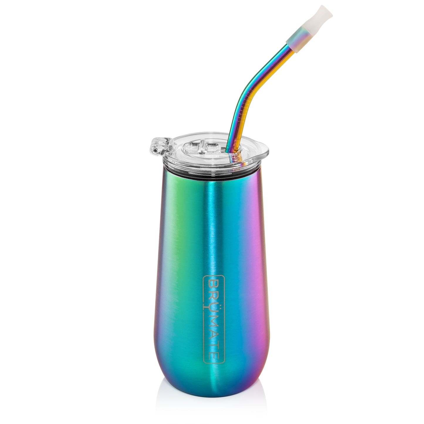 Champagne Flute Straw Lids | (Black, Purple and Clear) M7 image 4