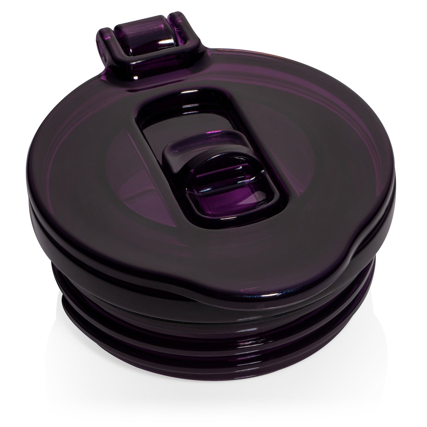 Champagne Flute Straw Lids | (Black, Purple and Clear) M7 image 2