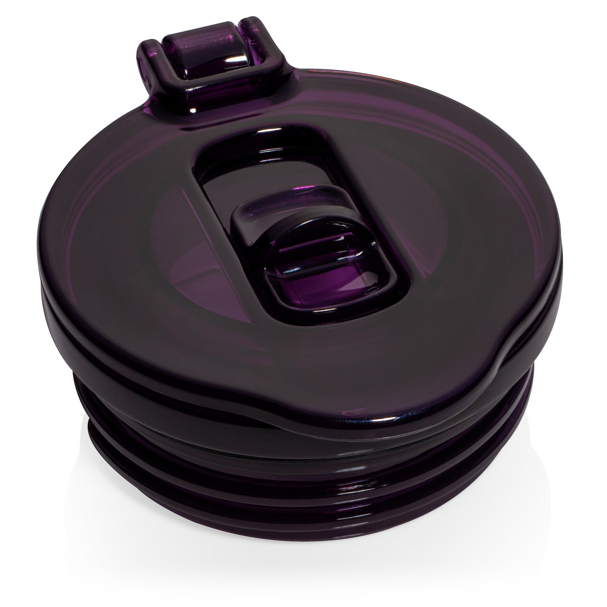 Champagne Flute Straw Lids | (Black, Purple and Clear) M7 image 2
