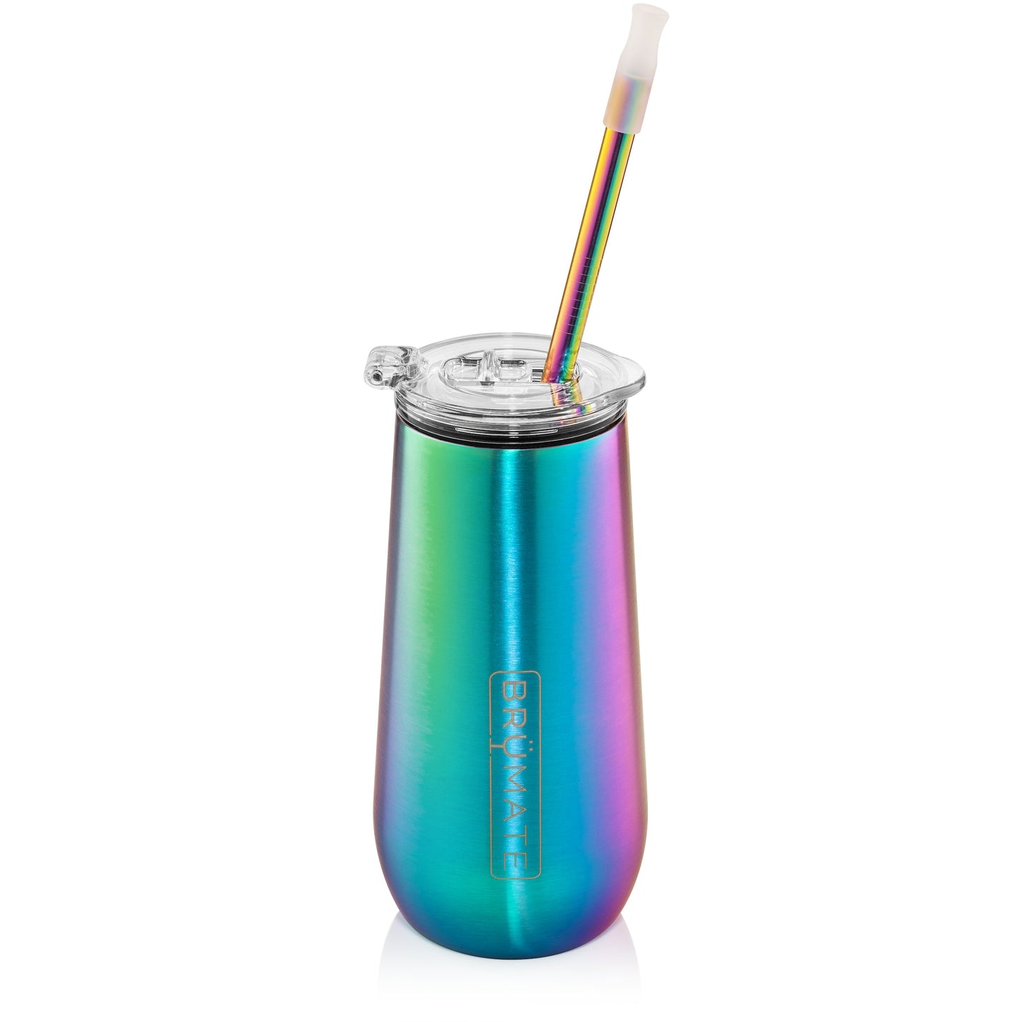 Champagne Flute Straw Lids | (Black, Purple and Clear) M7 image 5