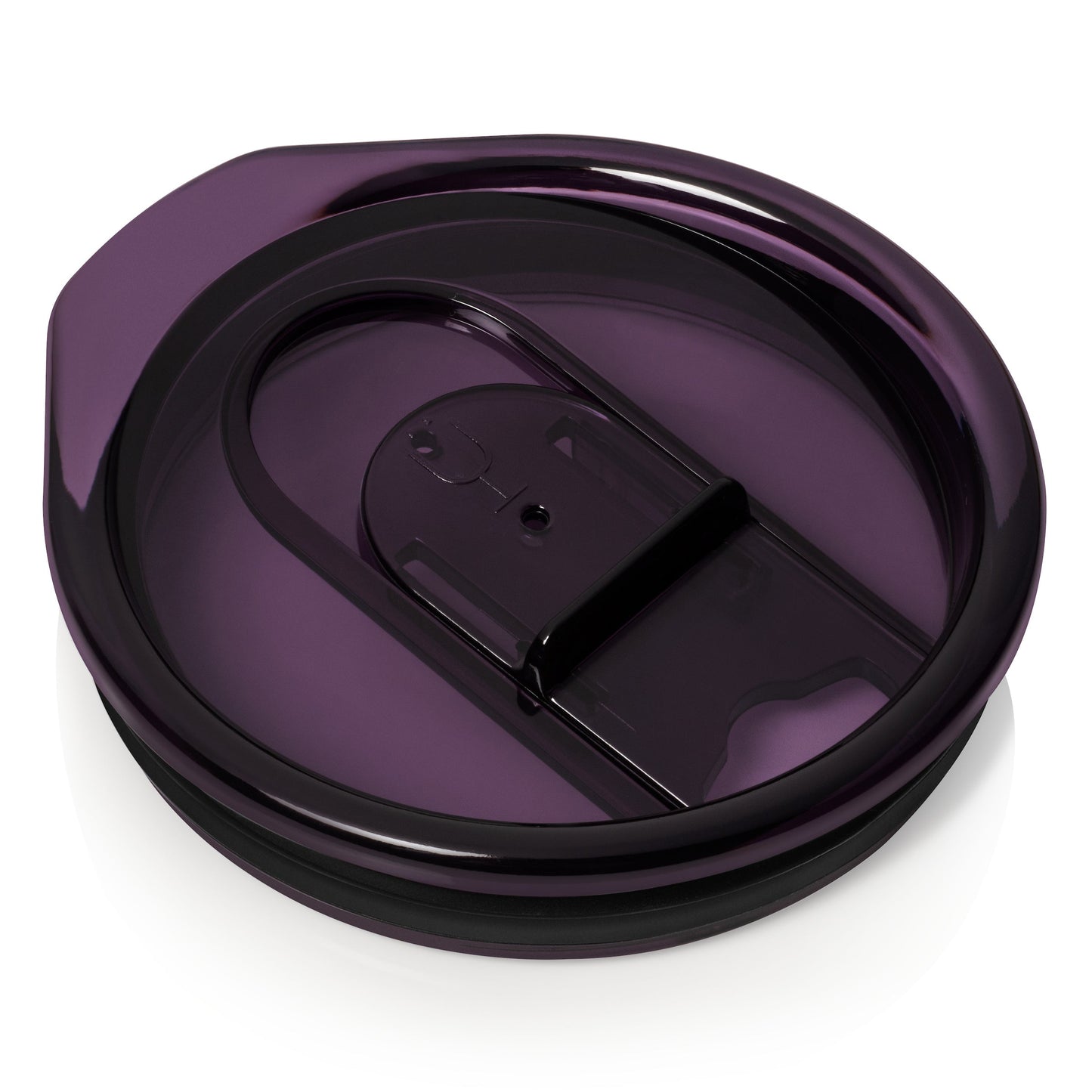 Uncork'd XL Non-BevLock™ | (Clear, Black and Purple) | 14oz Wine Glass K4 image 2