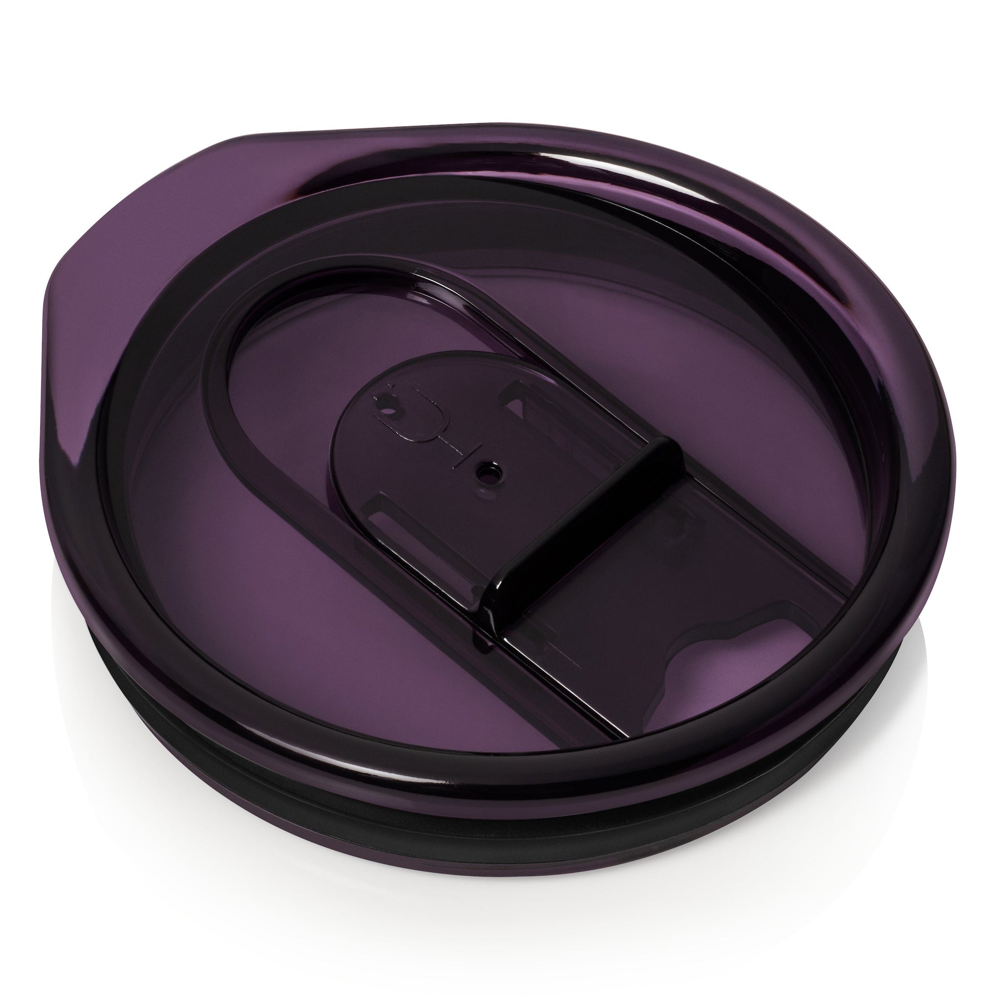 Uncork'd XL Non-BevLock™ | (Clear, Black and Purple) | 14oz Wine Glass K4 image 2
