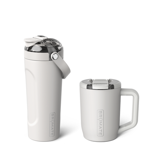 Hydrate + Caffeinate Bundle | Dune | 15oz/25oz R9 image 1