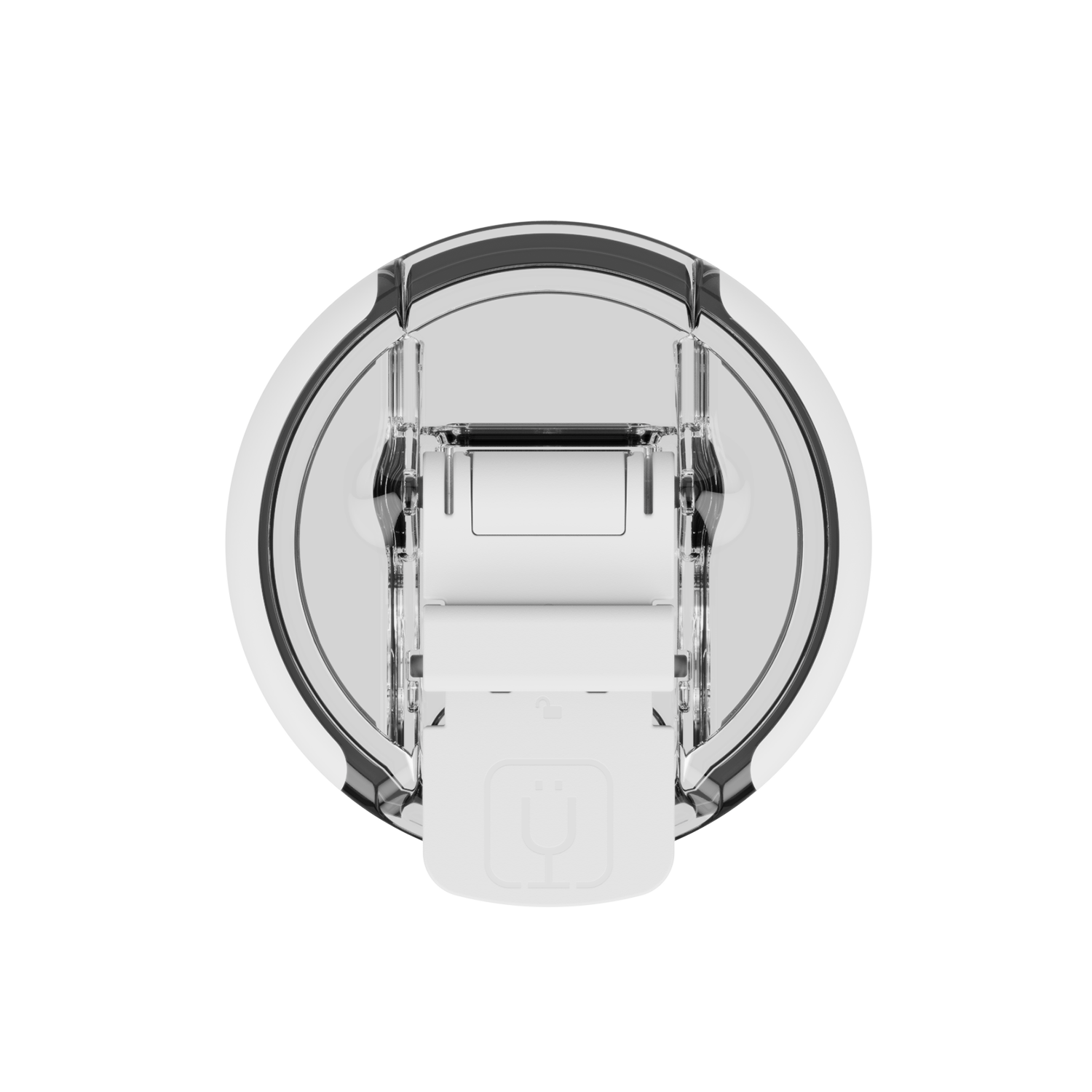 Uncork'd OctaLock™ Lid 14oz | Glitter White A1 image 1