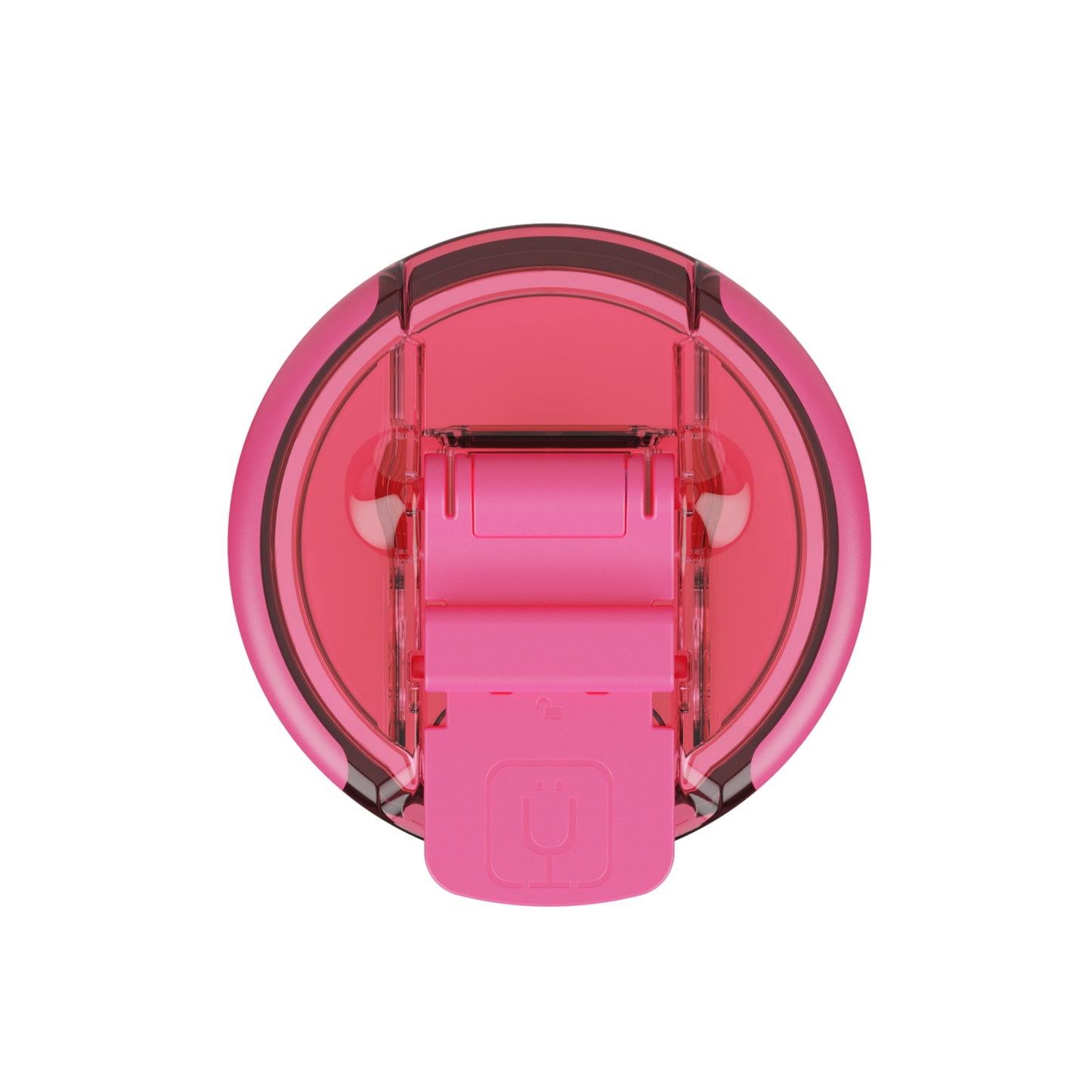 Uncork'd OctaLock™ Lid 14oz | Neon Pink O2 image 1