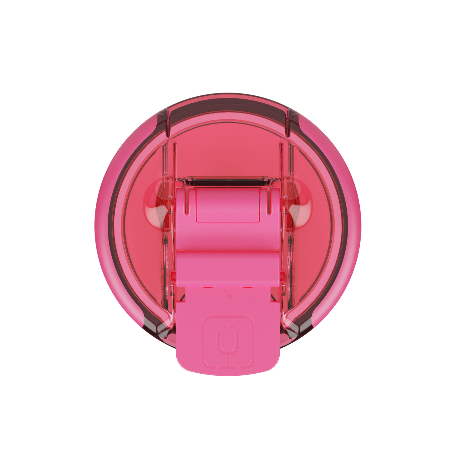 Uncork'd OctaLock™ Lid 14oz | Neon Pink O2 image 1