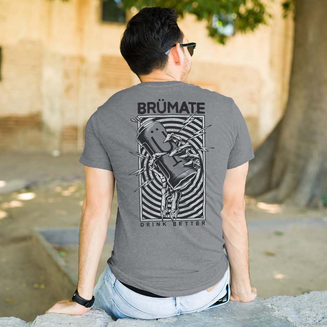Hand Me A BRÜ Tee | Gray M7 image 3