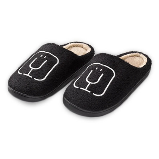 BrüMate Fuzzy Slippers | Black V4 image 1
